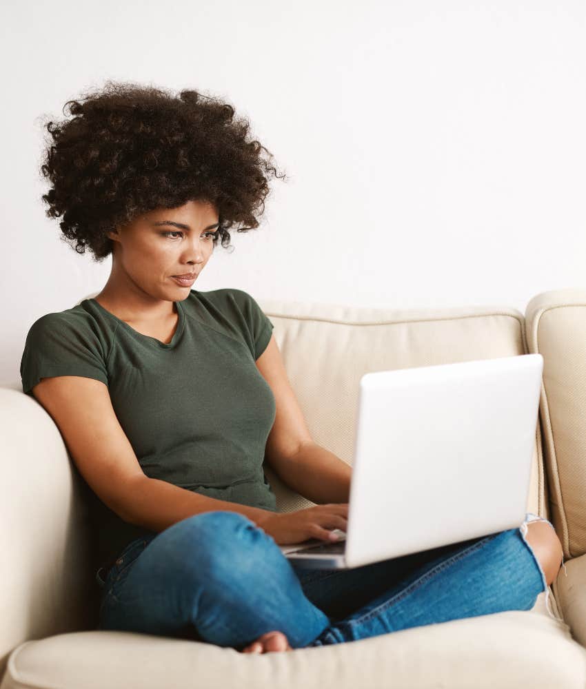 Person investigates for information on new dream