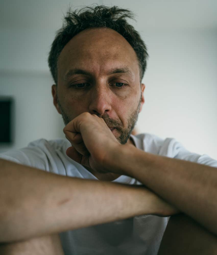 Person struggles to identify feelings they are processing