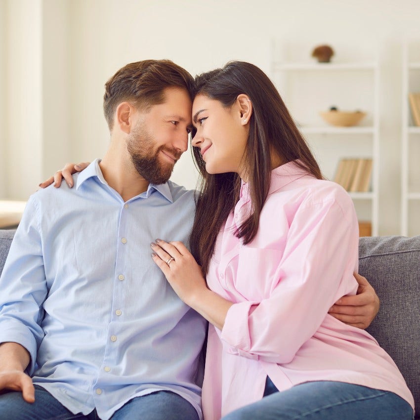 woman who manifested the real thing by radiating loving energy