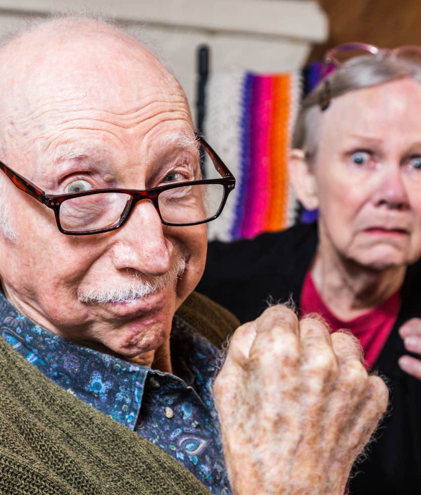 Person baits an argument to cause drama