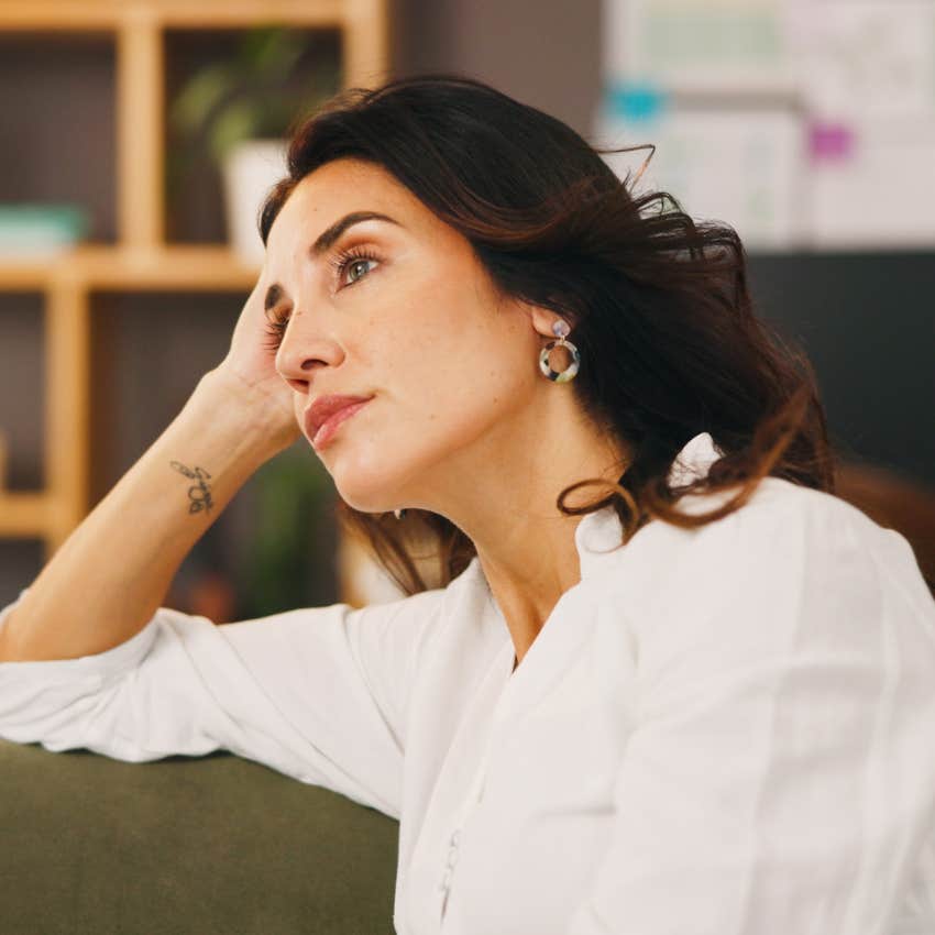 woman making the small life fix of being curious about her emotions