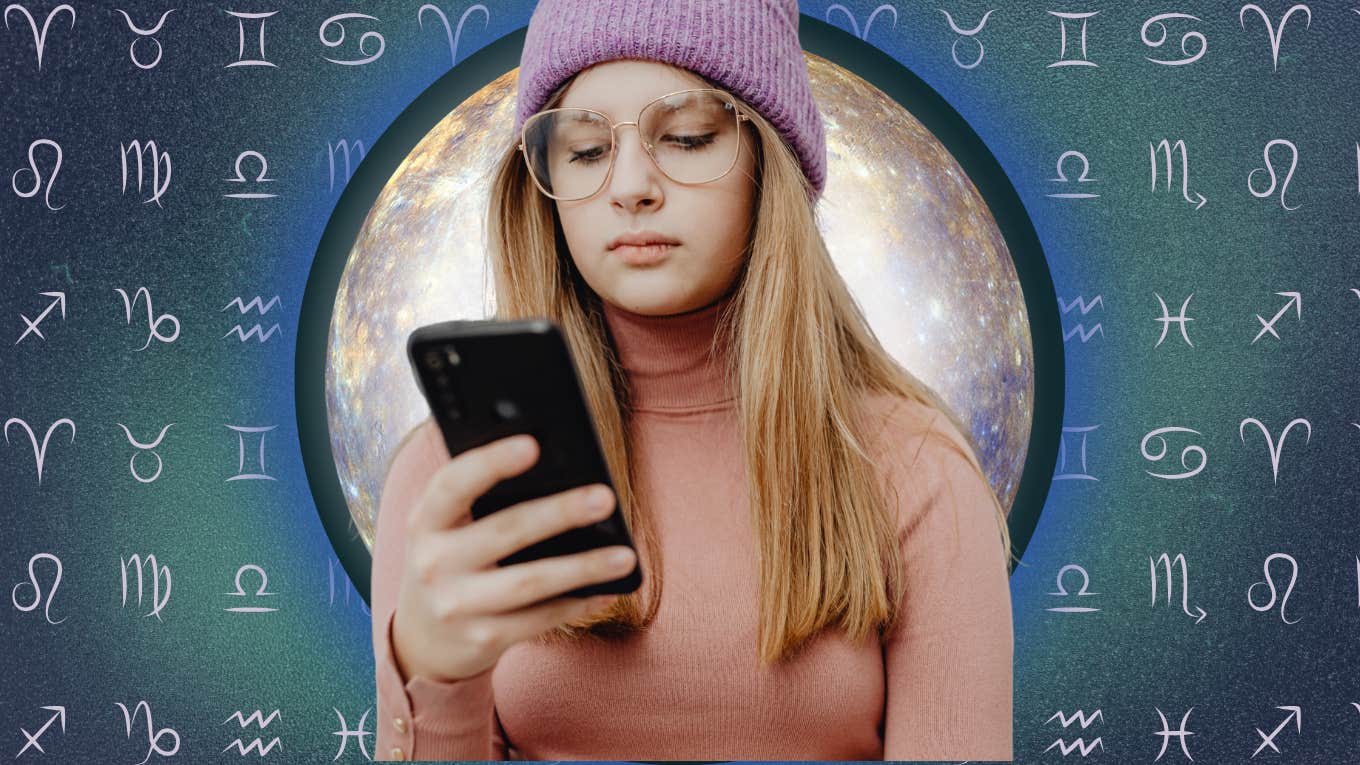 who text out blue Mercury retrograde what say zodiac sign