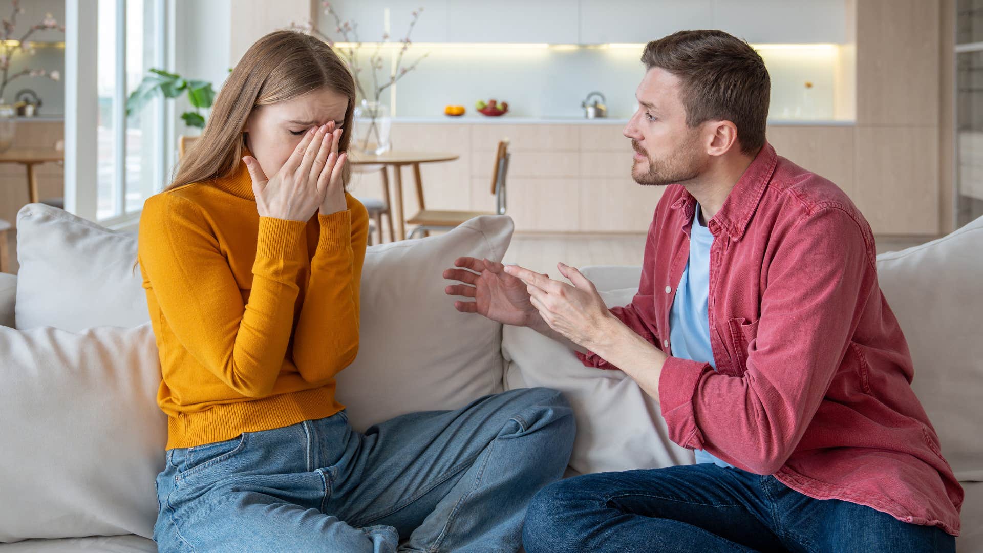 woman being manipulated by toxic partner