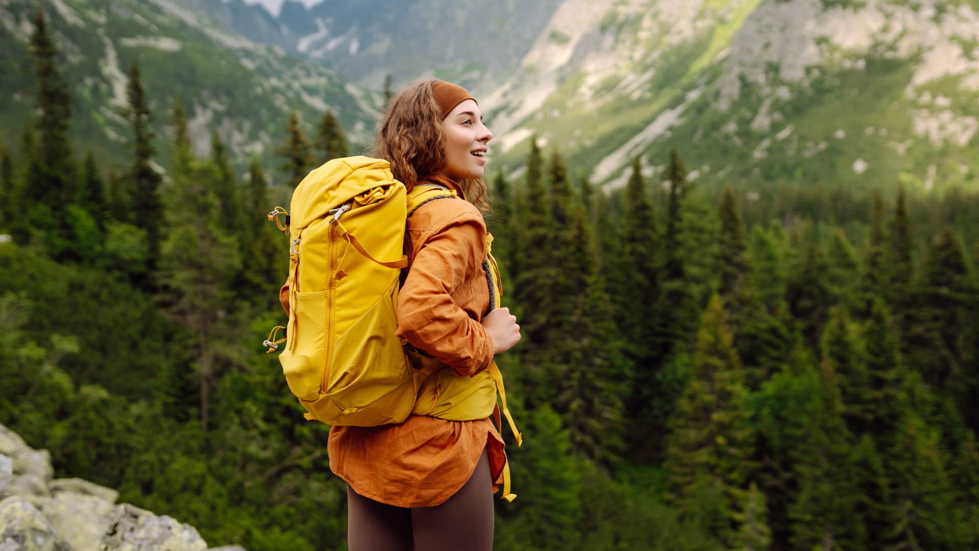 woman whose soul has made the decisions of its exit points before she was born