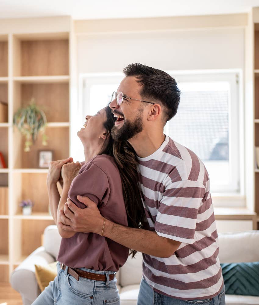 No room between couple's romantic space