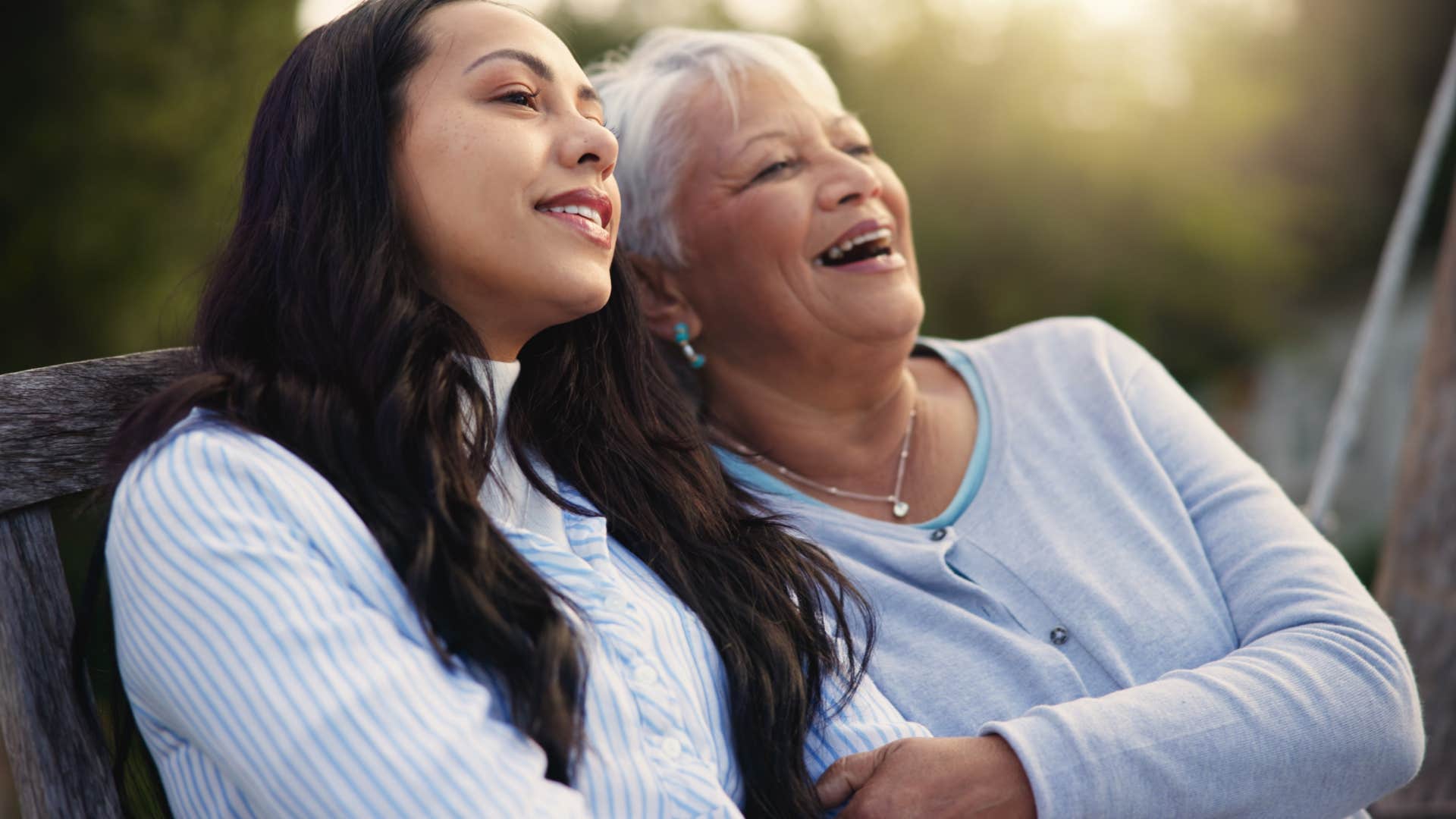 Kind person listens with deep interest