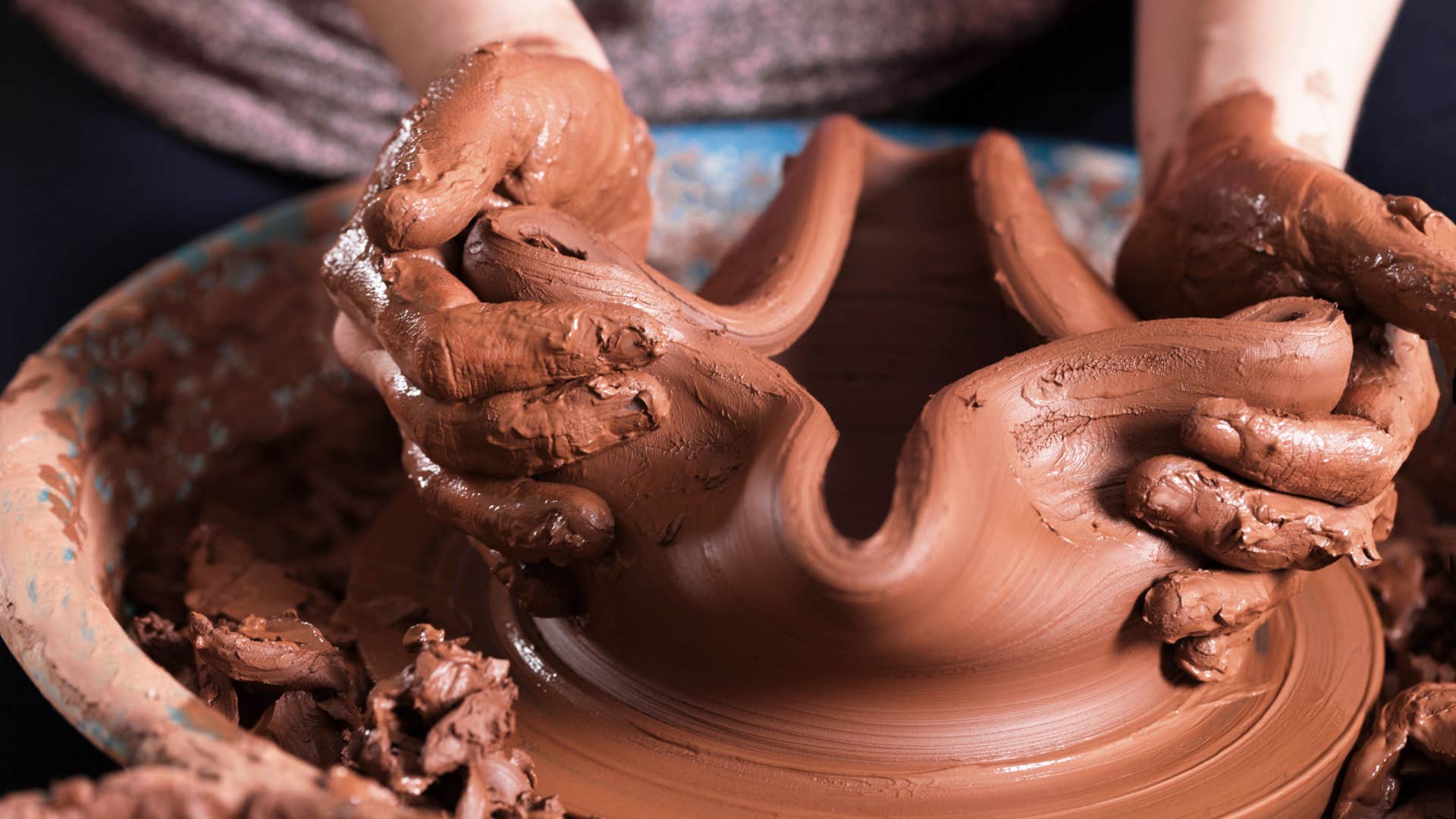 ceramicist celebrating failure