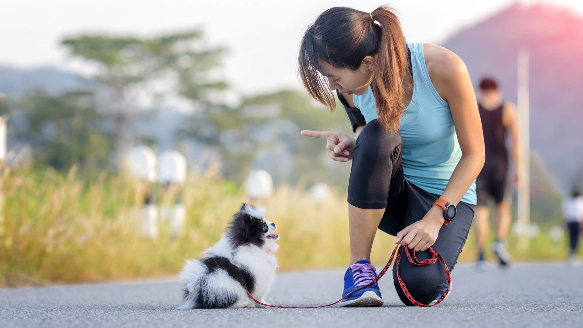 owner making dog think she's mad by over-correcting small behaviors