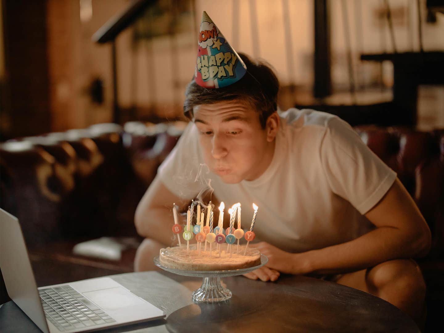 introvert spending his birthday with no big celebration