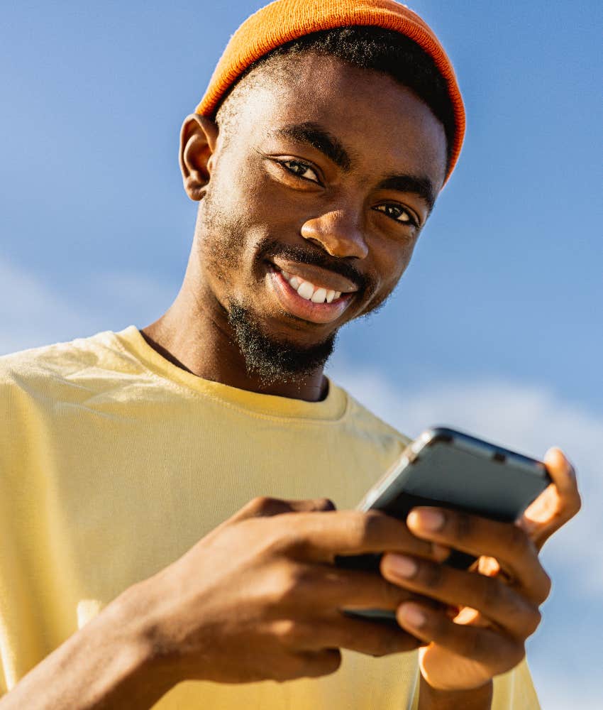 Man with integrity has boundaries