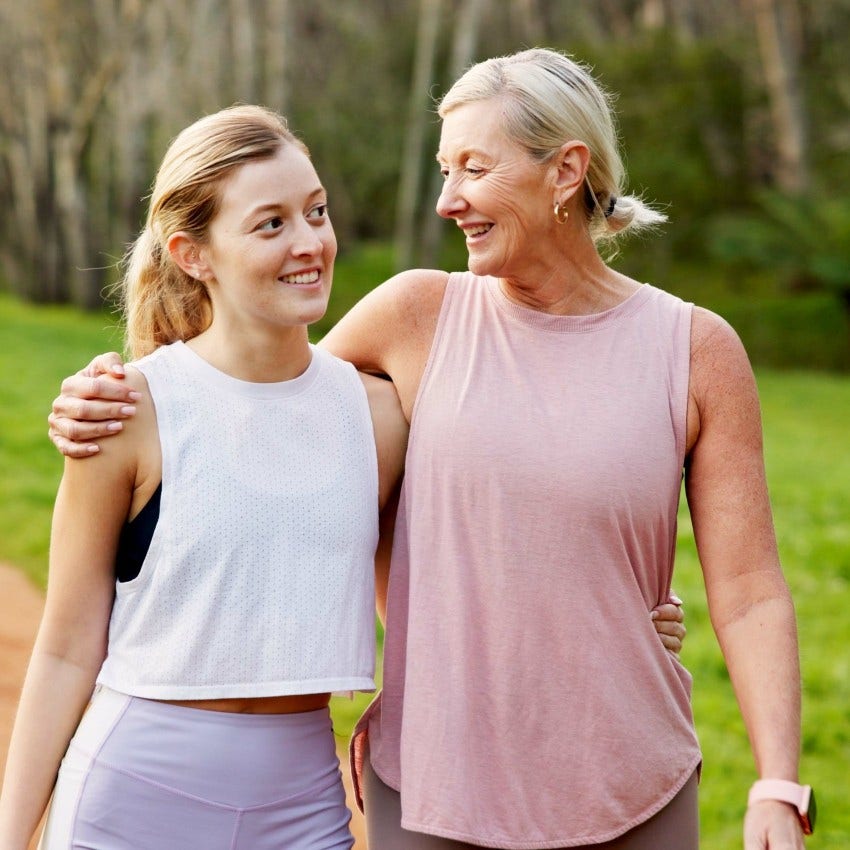 woman teaching her gen-z daughter if you work hard you'll succeed