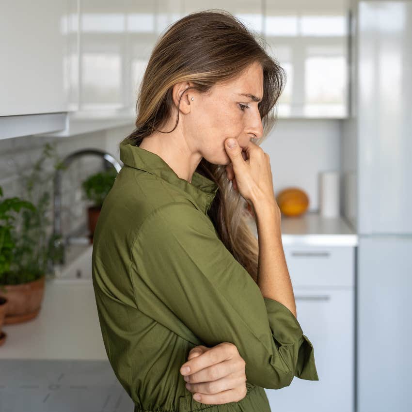 woman who in midlife quietly wishes for a deeper purpose