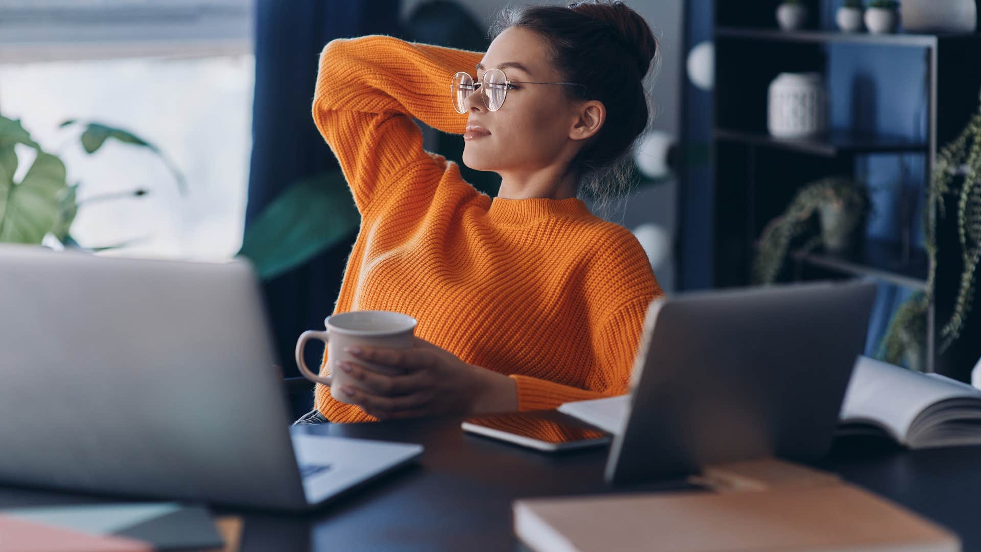 woman who is incredibly strong as she accepts life as is
