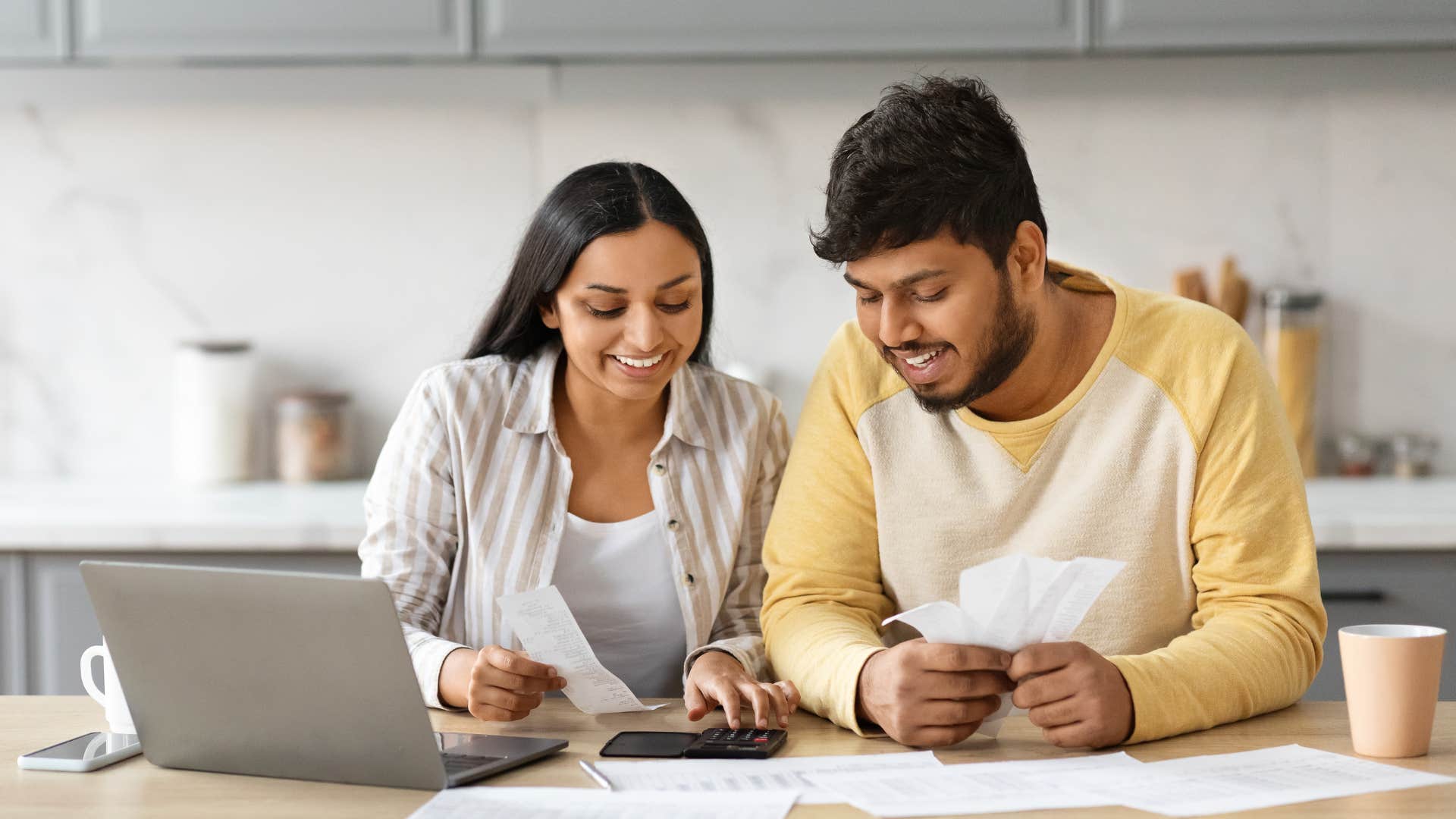 couple who make conversations suck less by checking in on money relationships