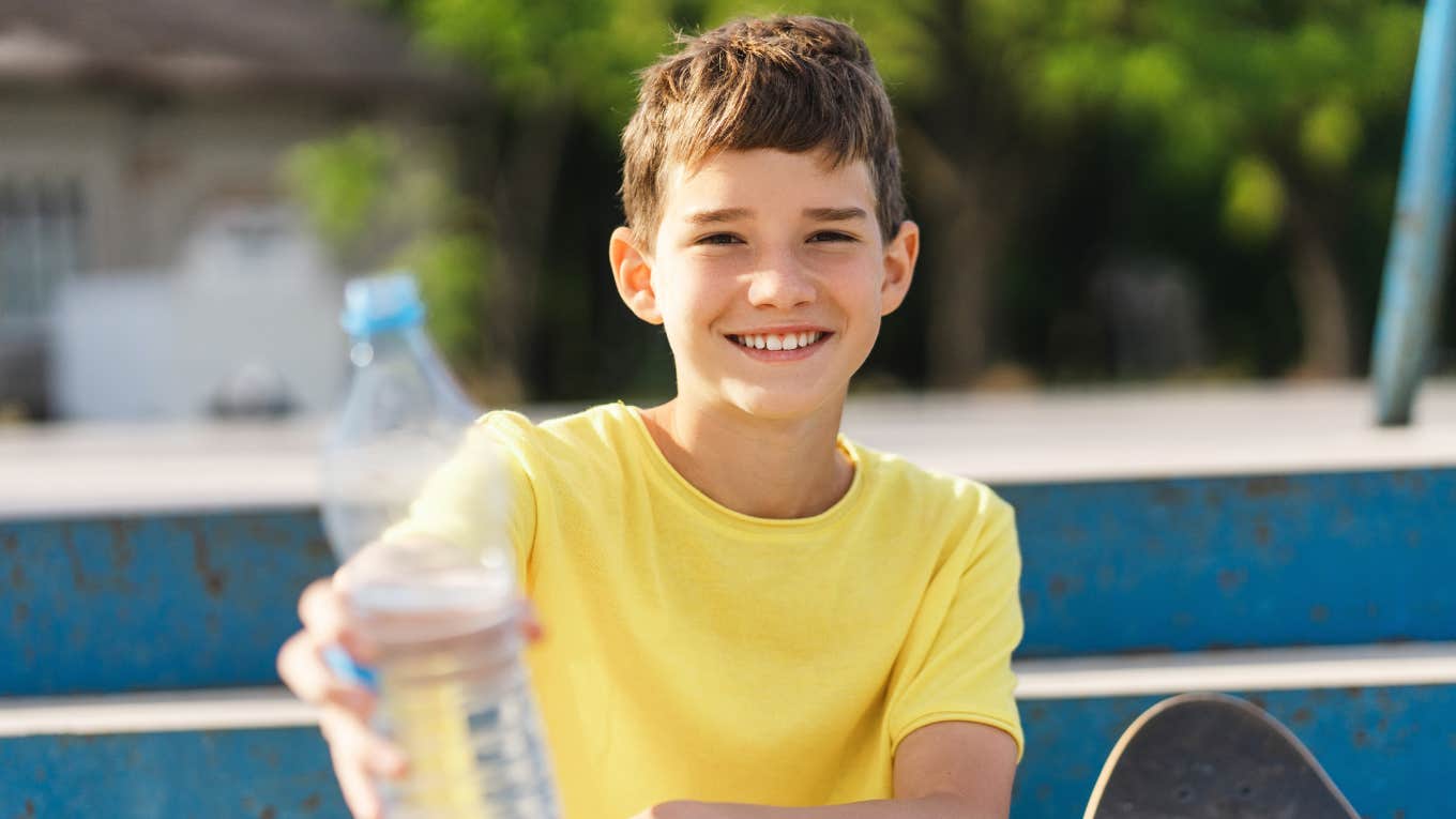 Tween Boy Buys A Home For His Family By Selling Water