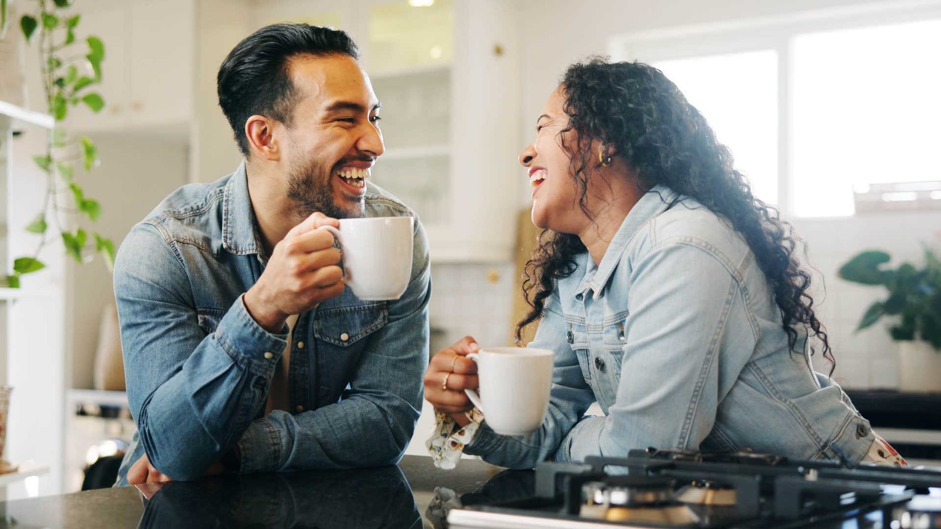 woman letting her partner feel all his emotions