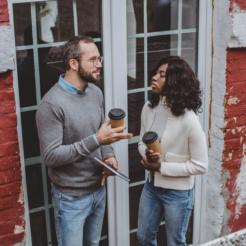 Man using the word "because" to get exactly what he wants