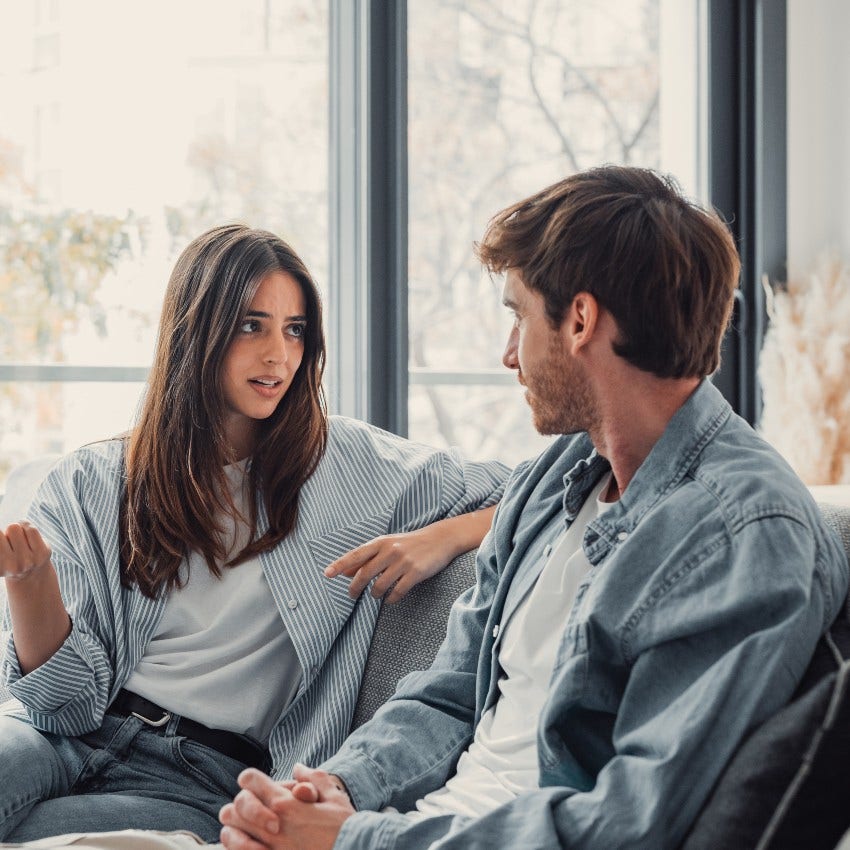 woman who is asking for what she needs and making sure man has the ability and desire to meet needs