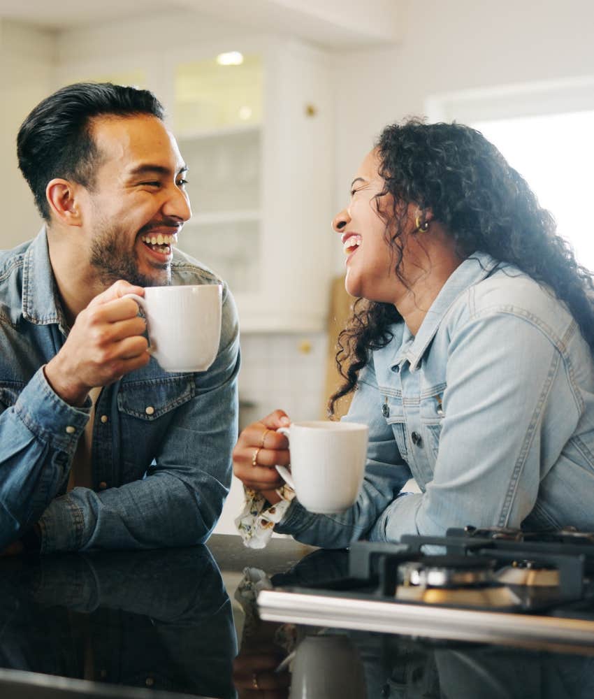 Coffee with introvert at their place