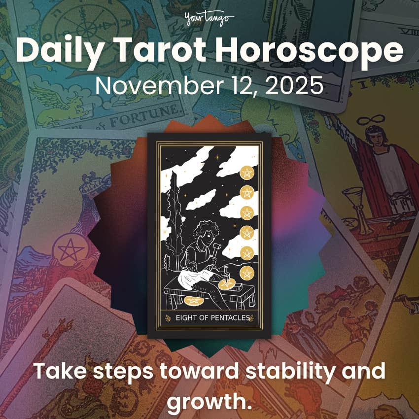 Wednesday tarot horoscopes November 12 2025 eight pentacles