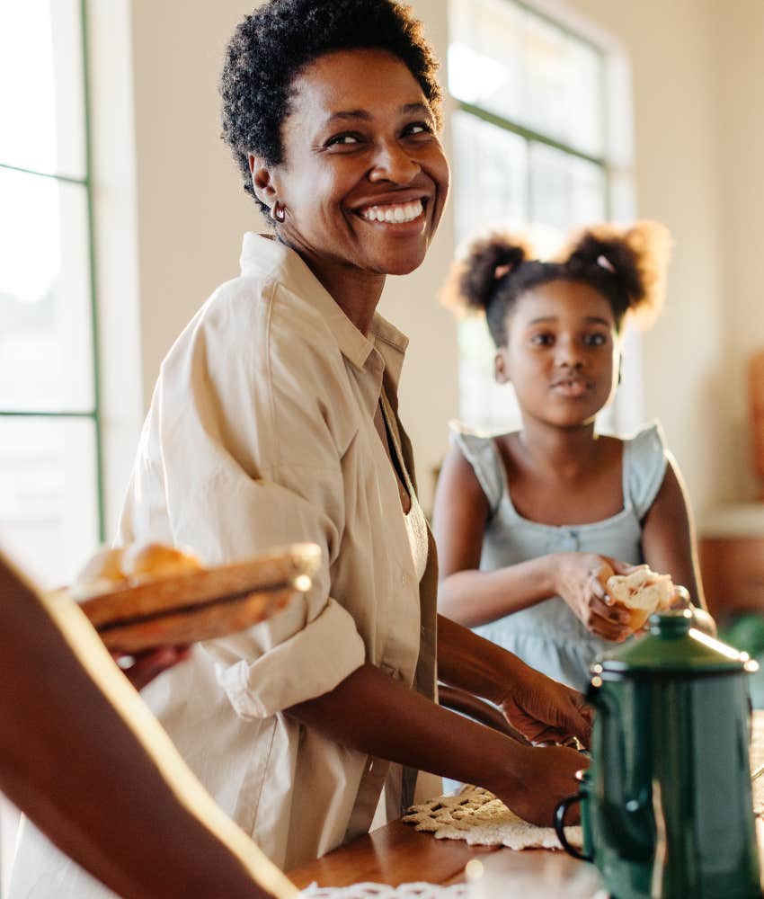 Sat-at-home mom made positive change