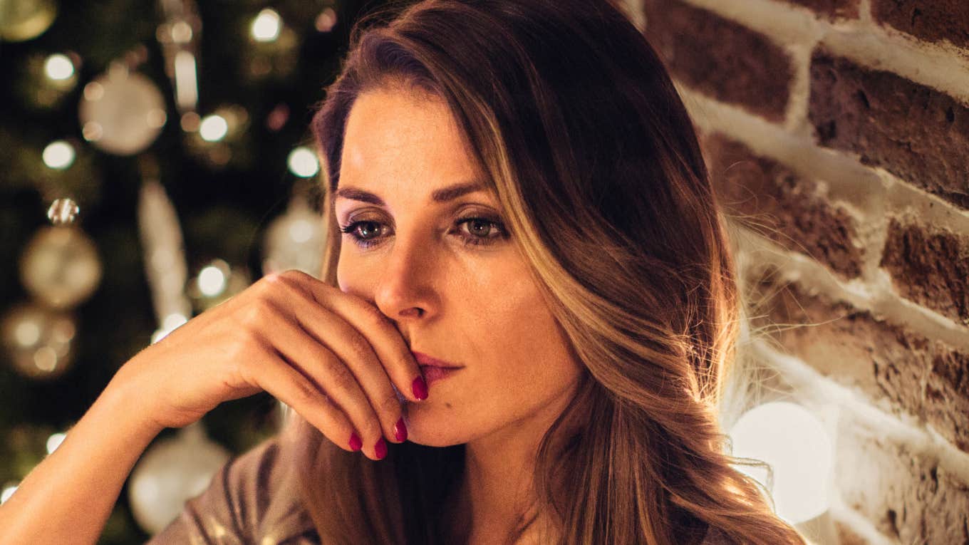 Woman stopped pretending holidays were fine.