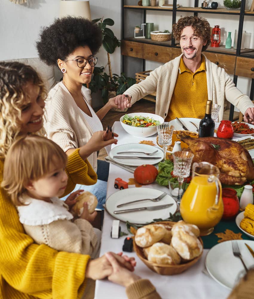 Woman and her family celebrating Thanksgiving without sister-in-law-and her list of demands