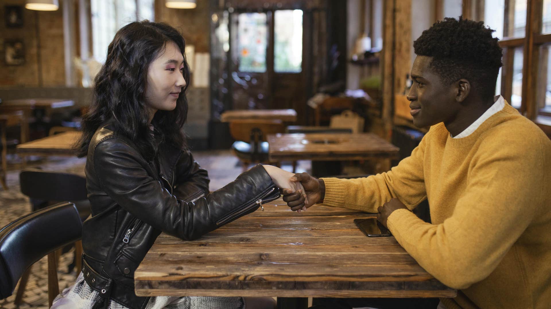 woman choosing a partner based off interest and not respect