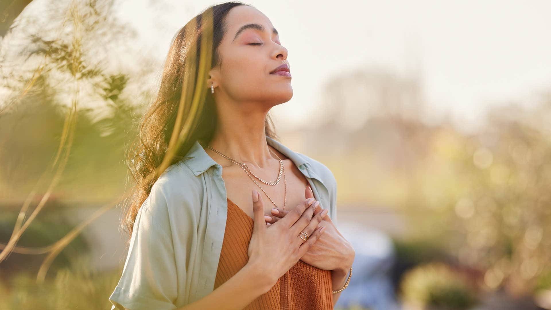 woman who is ready to change her life as she prepares for negative outcomes