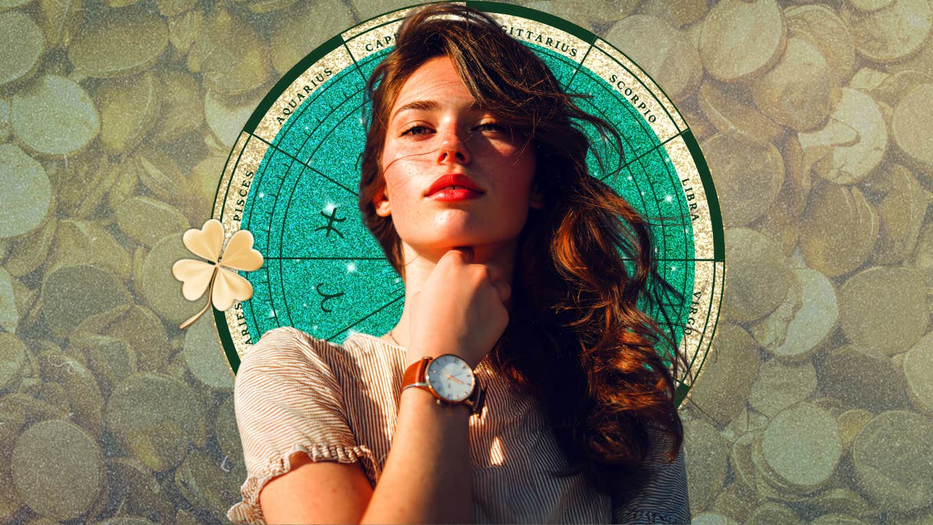 zodiac signs abundance luck December 2025