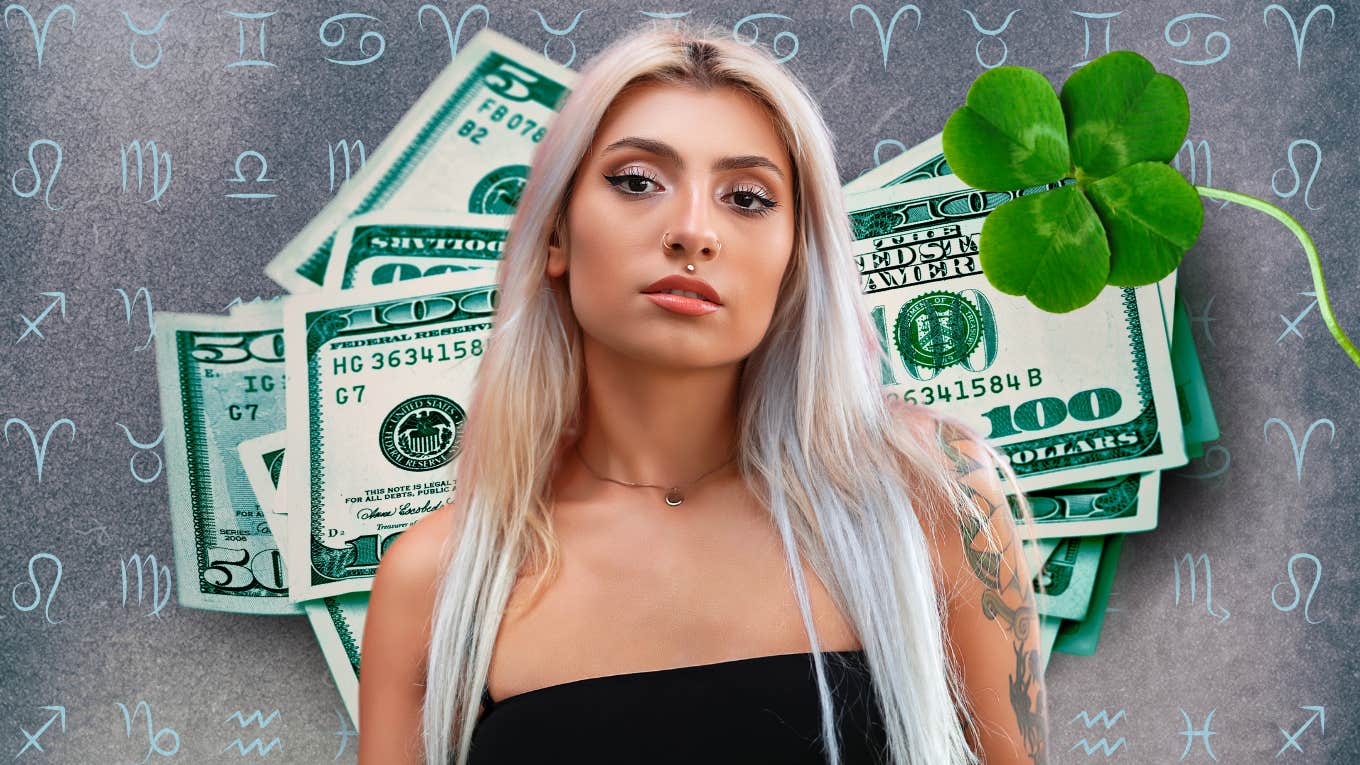 zodiac signs abundance luck November 10 2025