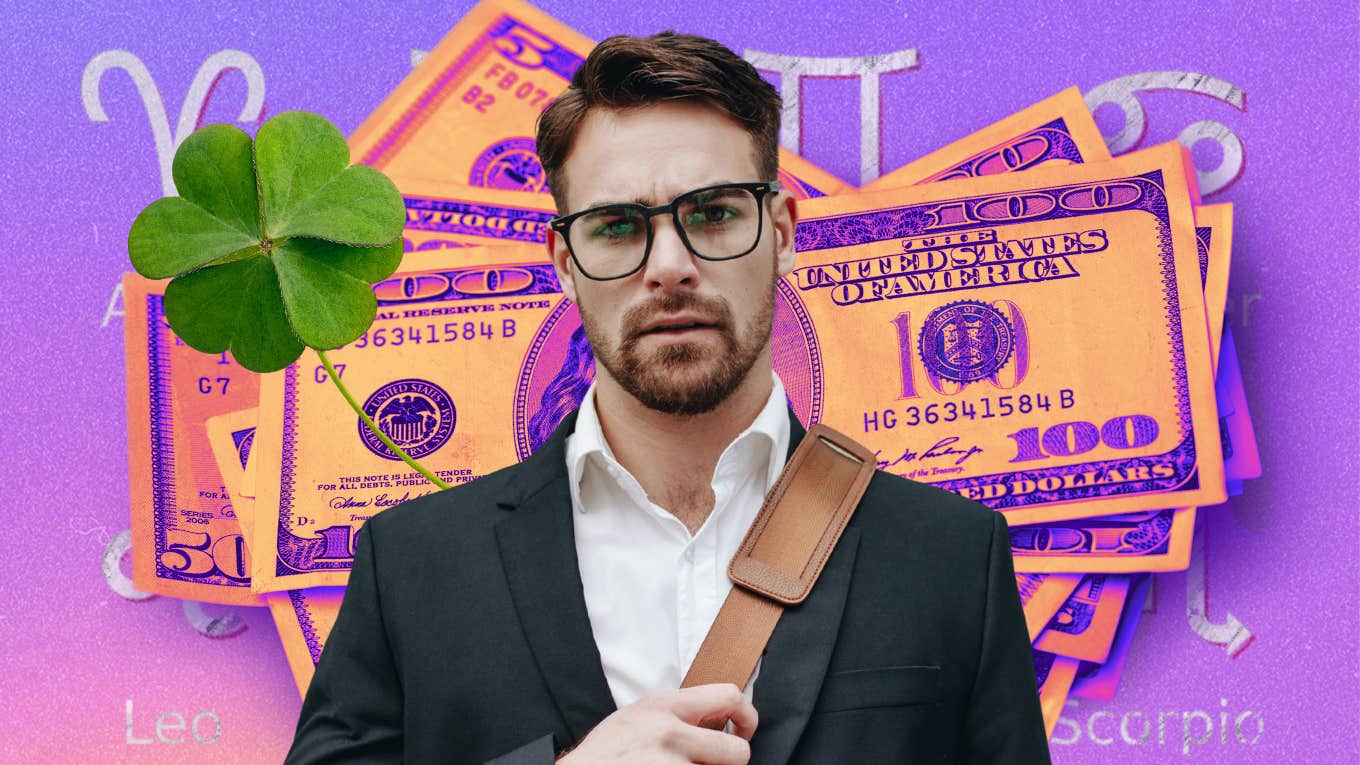 zodiac signs abundance luck November 14 2025