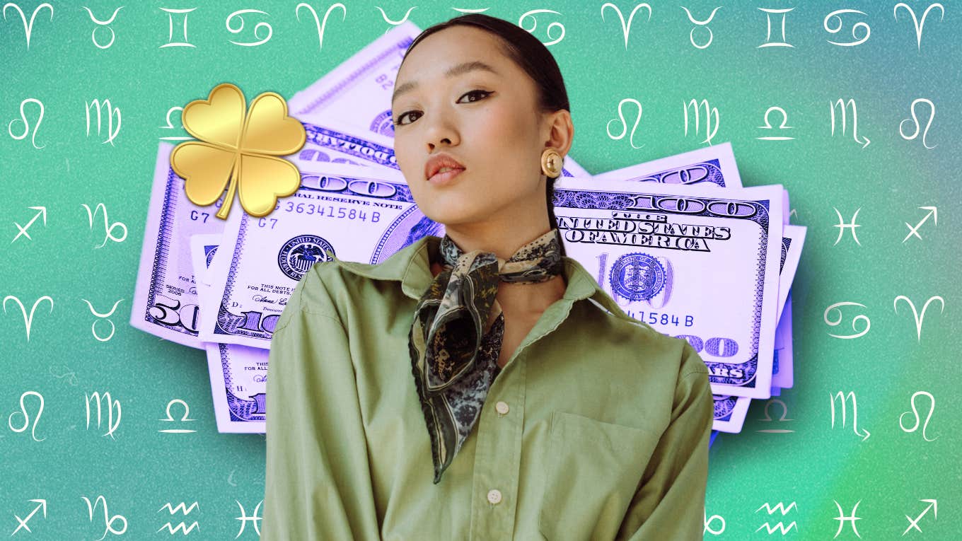 zodiac signs abundance luck November 24 2025