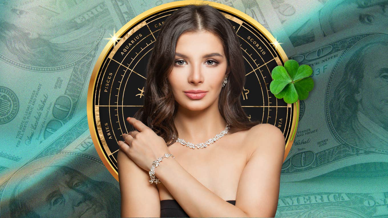 zodiac signs abundance luck November 8 2025