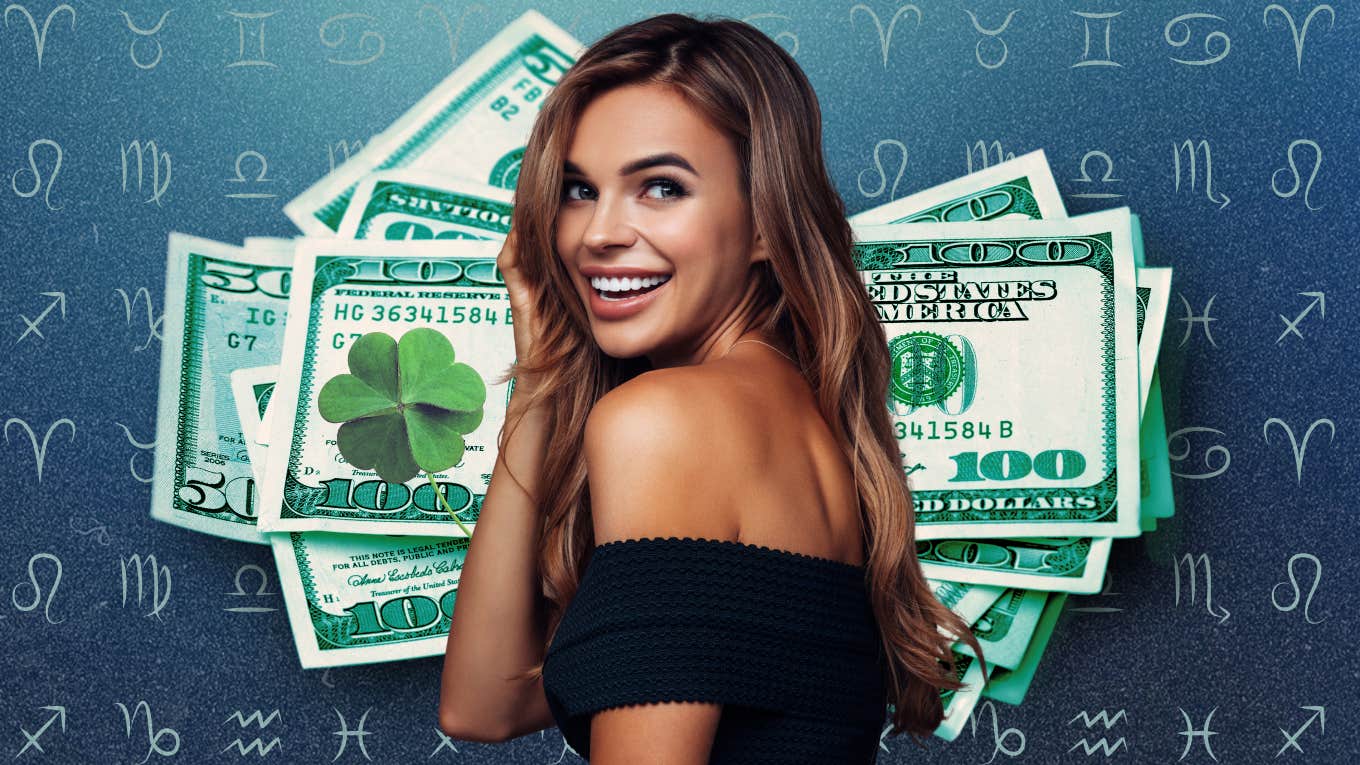 zodiac signs abundance luck November 4 2025