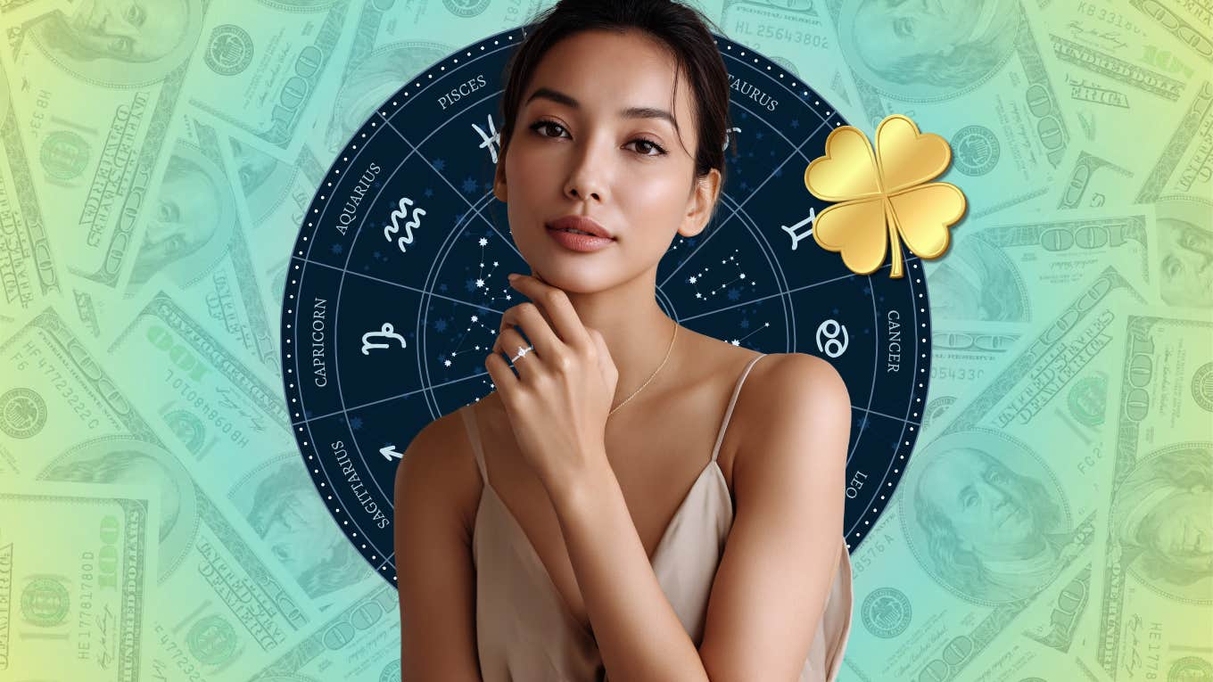 zodiac signs luck good fortune November 17 23 2025