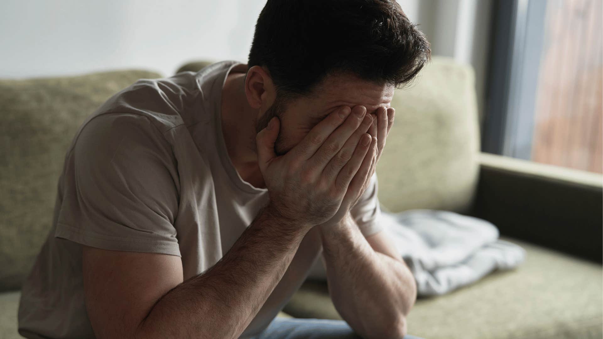 man raised by tense nervous mom who puts others' comfort ahead of his own