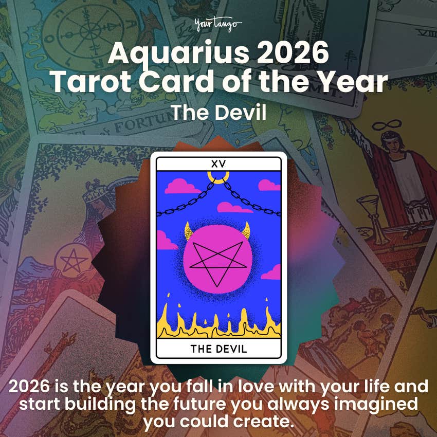 aquarius 2026 tarot card year devil