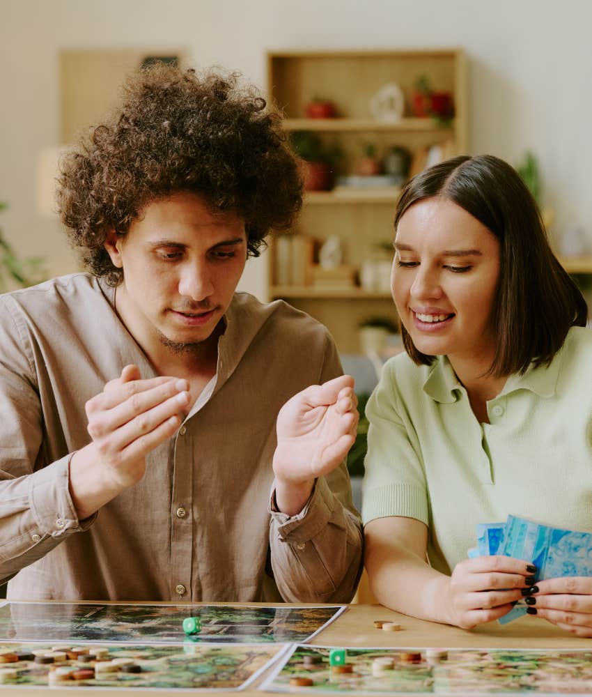 Compatible couple play board game