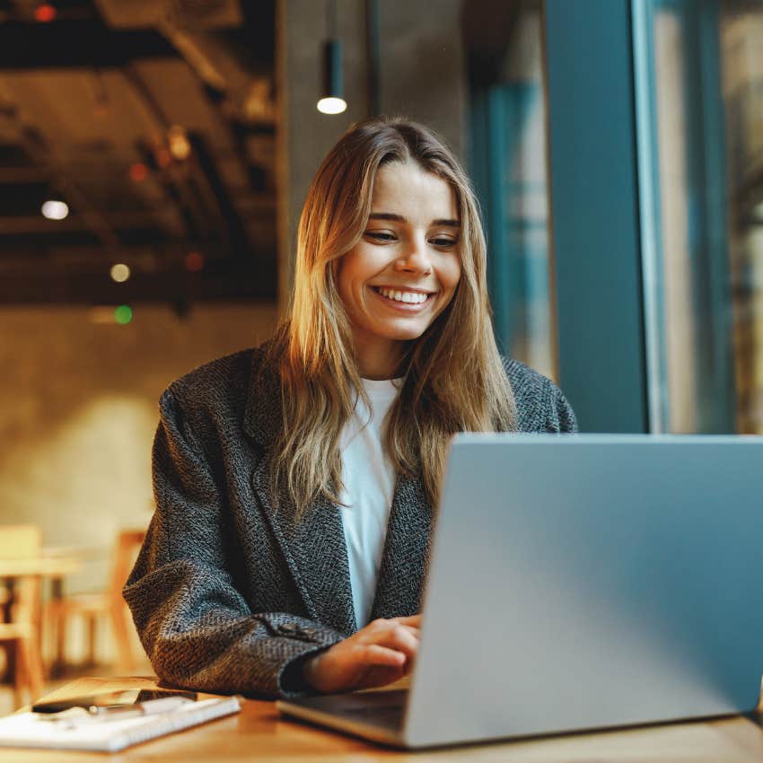 woman who is type a as she is not intense as she doesn't rush