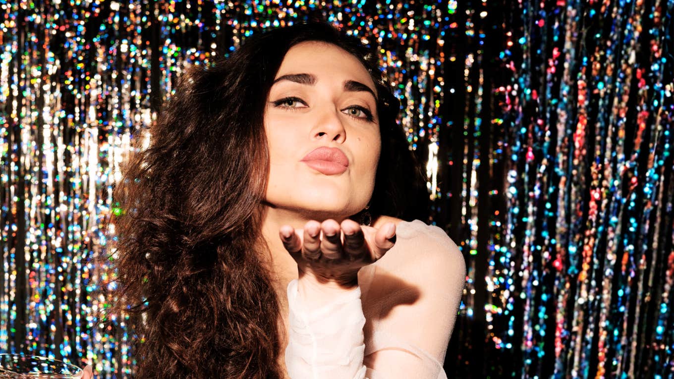 Whimsical radiant person with a playful magical vibe showing the art of being a unicorn and the simple habits of people who make life feel more magical.