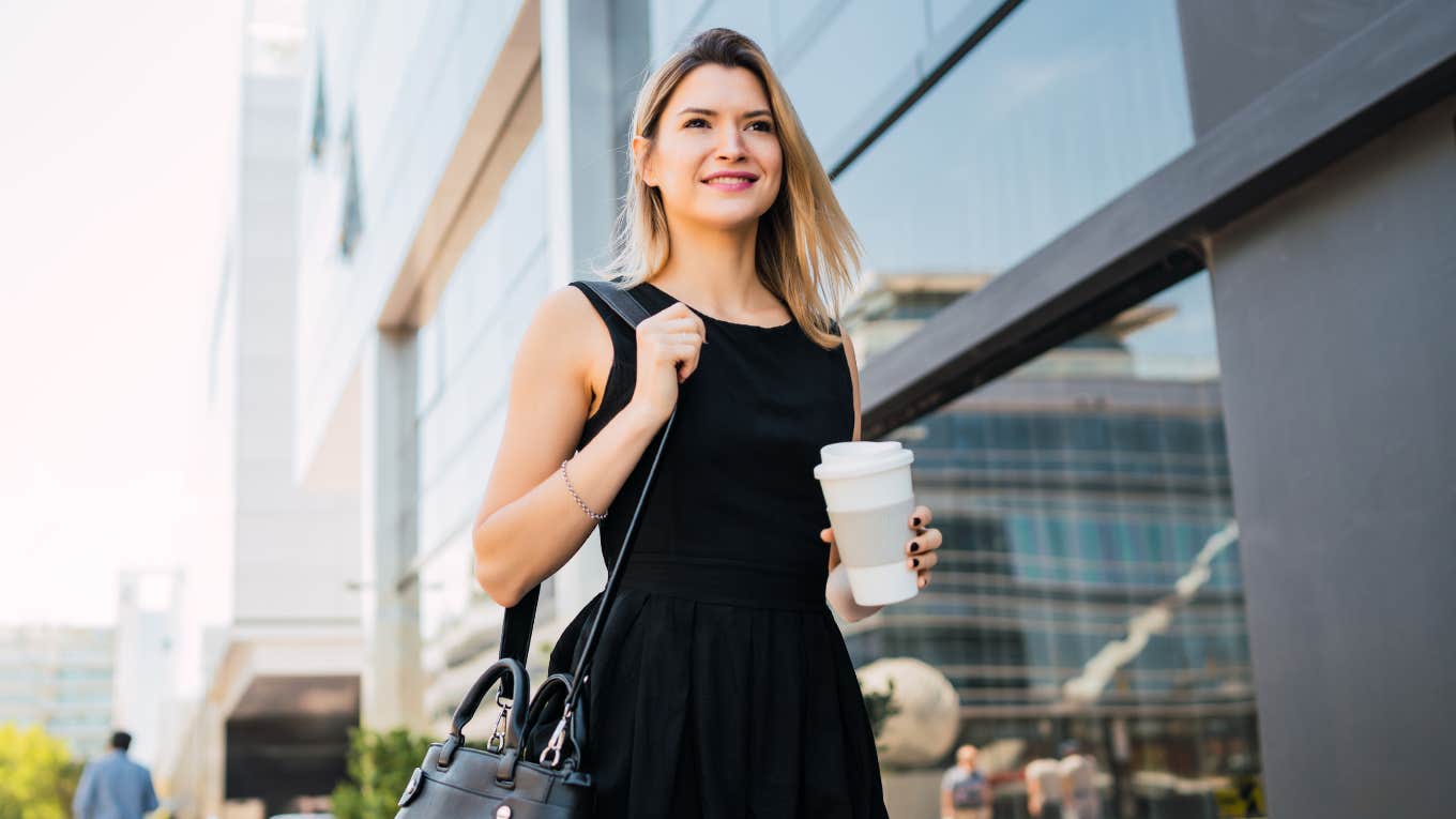 calm focused person moving through their day with steady energy, illustrating the simple endurance habits practiced by people who never feel burned out.
