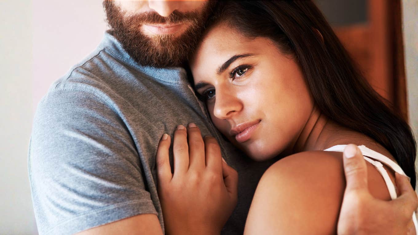 supportive partner gently comforting someone overwhelmed with anxiety, capturing the simple steady ways to love and support a highly anxious partner through everything.