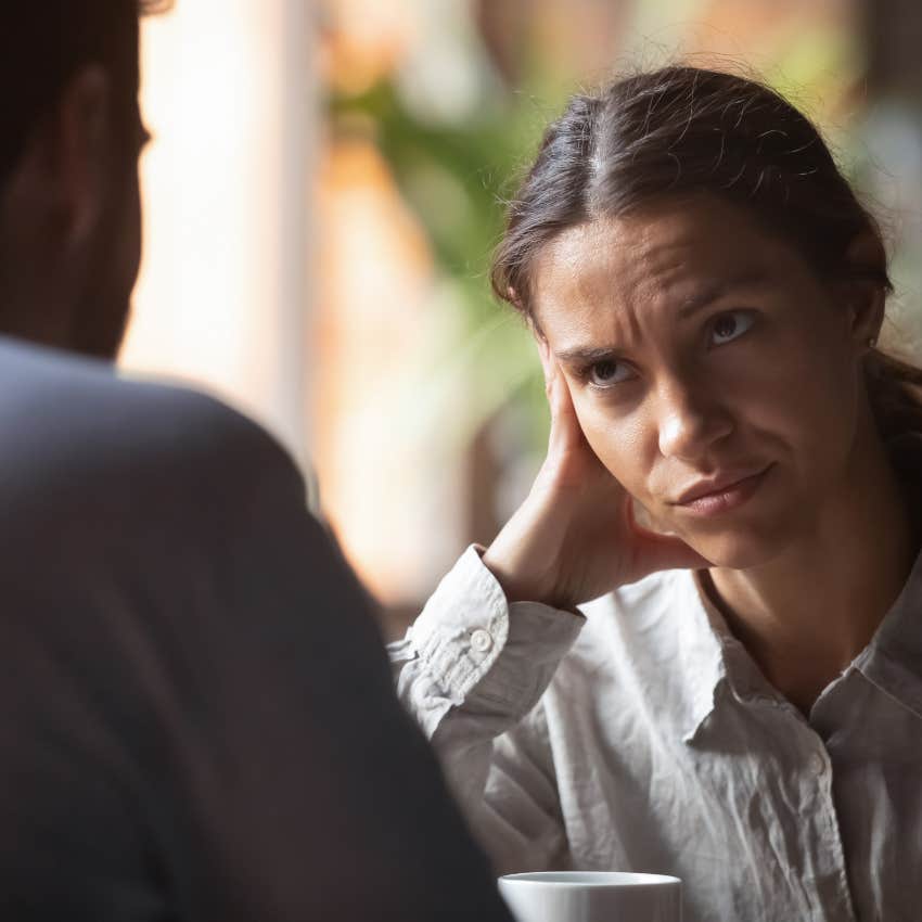 woman who lacks emotional intelligence as her fear of commitment is so severe