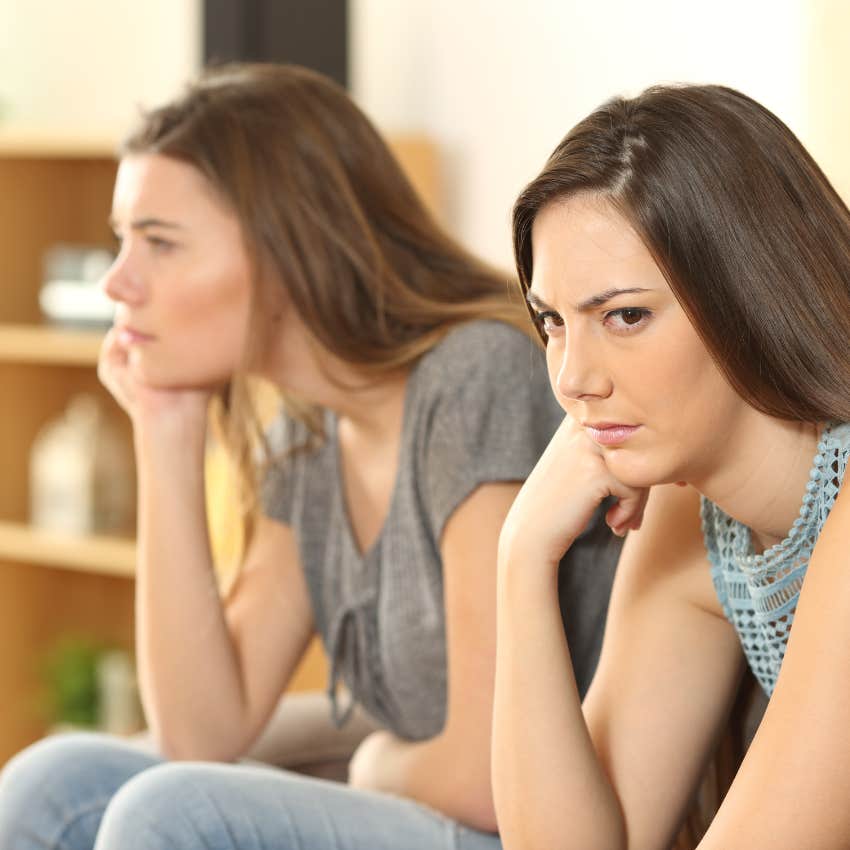 woman who is not a good friend because she judges