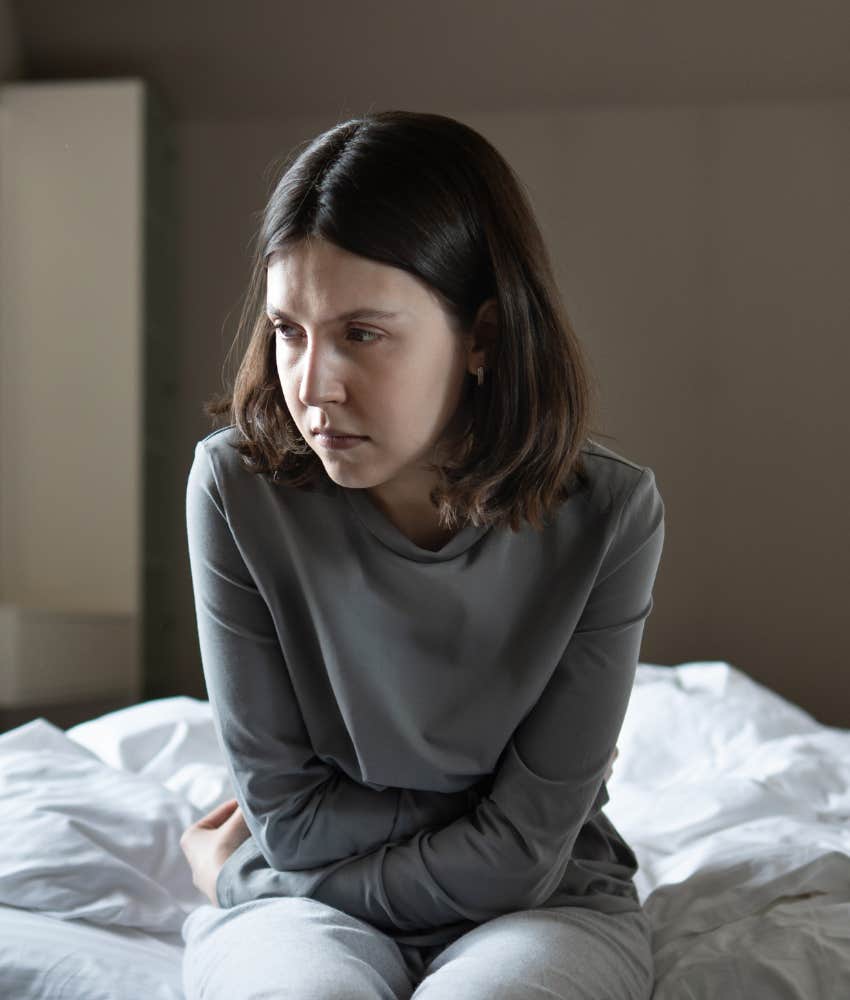 Authentic person lets themselves feel sad