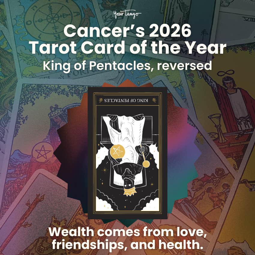 cancer 2026 tarot card year queen pentacles reversed