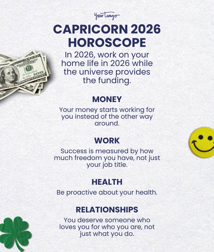 capricorn 2026 horoscope money work health relationships