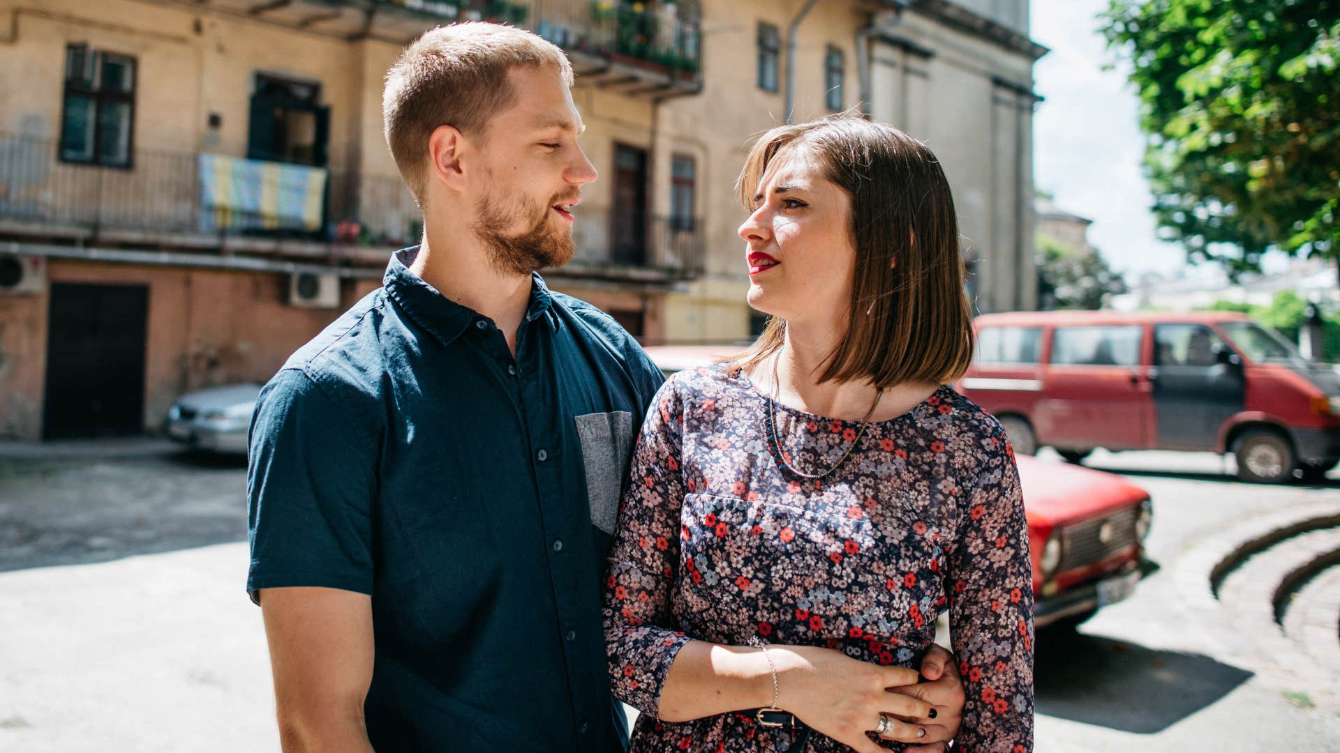 man avoids conversations about exciting news until he finds his forever person
