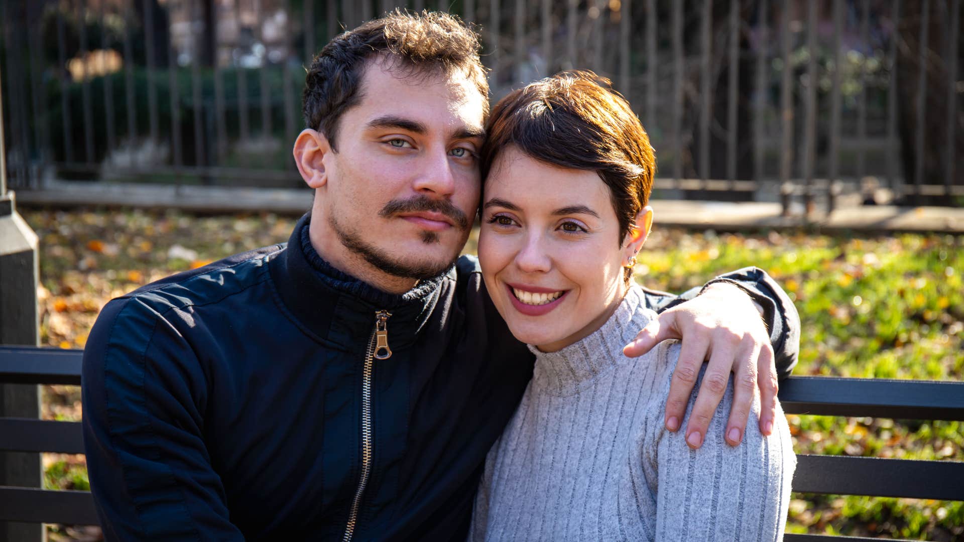 man avoids conversations about his partner until he finds his forever person